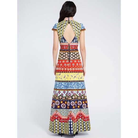 Alice + Olivia Arwen Embellished A-Line Gown 6 - Picture 7 of 7